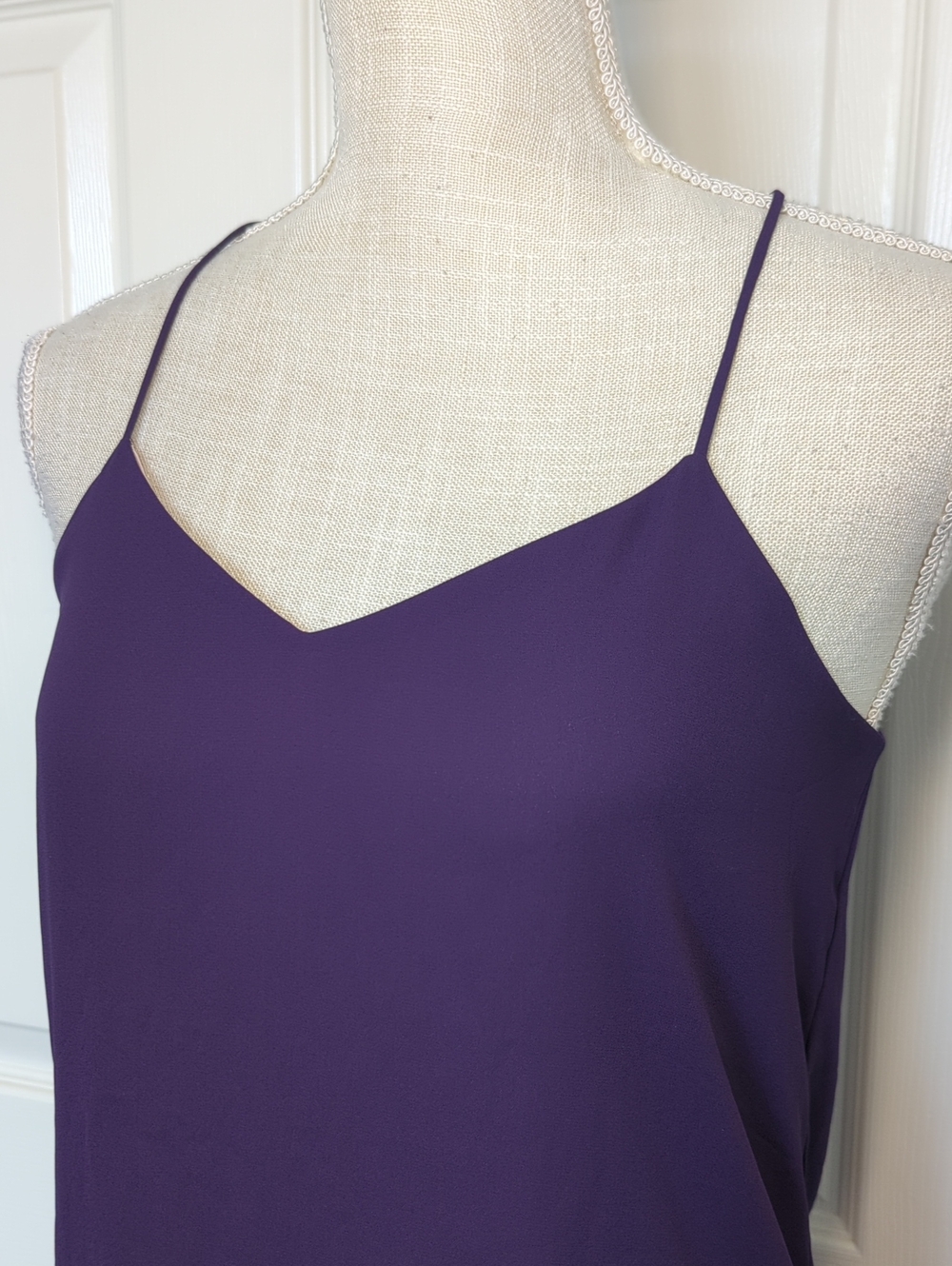 Express Barcelona Purple/Lavender Reverseable Cami - Picture 2 of 10